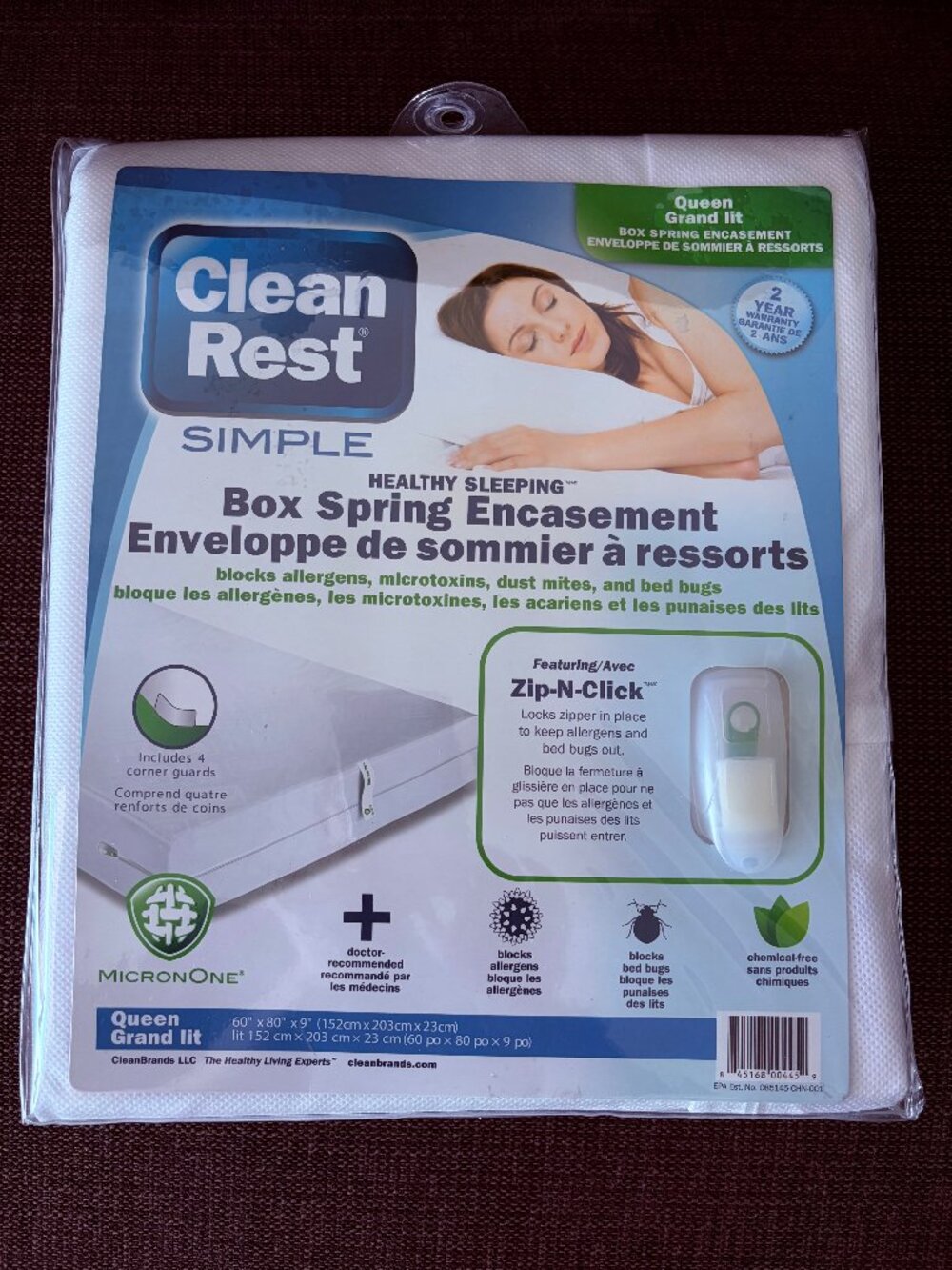 CleanRest Box Spring Encasement